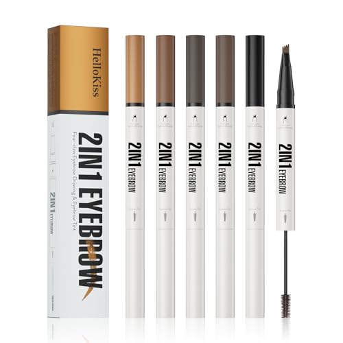 2-in-1 flüssiger Augenbrauenstift (schwarz) von ZukqrymluvIQ