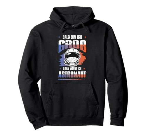 Bald Bin Ich Groß Dann Werde Ich Astronaut Kinder Shirt Pullover Hoodie Bald Bin Ich Groß Dann Werde Ich Astronaut Kinder Shirt Pullover Hoodie von Zukunft Astronaut Weltraum Mission Kosmos