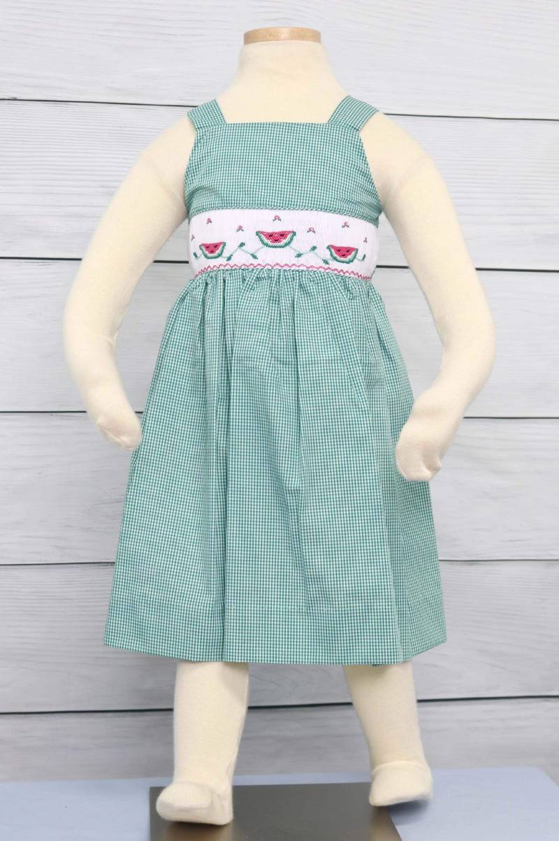 Kleinkind-Mädchen-Outfits, Gesmoktes Kleinkind-Kleid, Sommerkleid, Mädchen-Frühlingskleider, Kleinkind-Sommerkleid, Sonnenkleid, Zuli Kids von ZuliKids