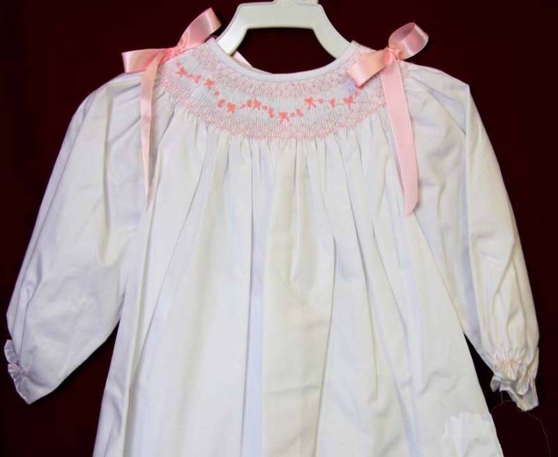 Langarmkleid, Blumenmädchenkleid, Langarm Taufkleid, Rustikal Taufkleid Für Baby Mädchen 412523-Cc026 von ZuliKids