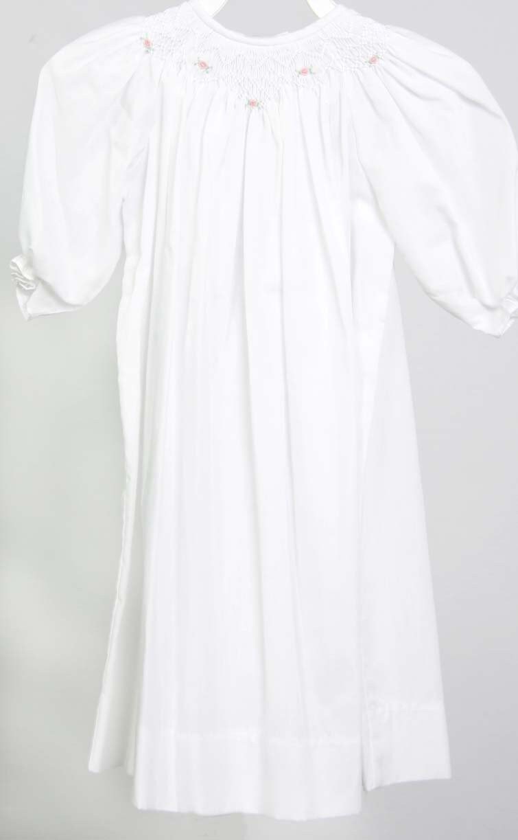 Taufkleid, Taufkleid Für Baby Mädchen, Gesmoktes Zuli Kids 412682-Cc259 von ZuliKids