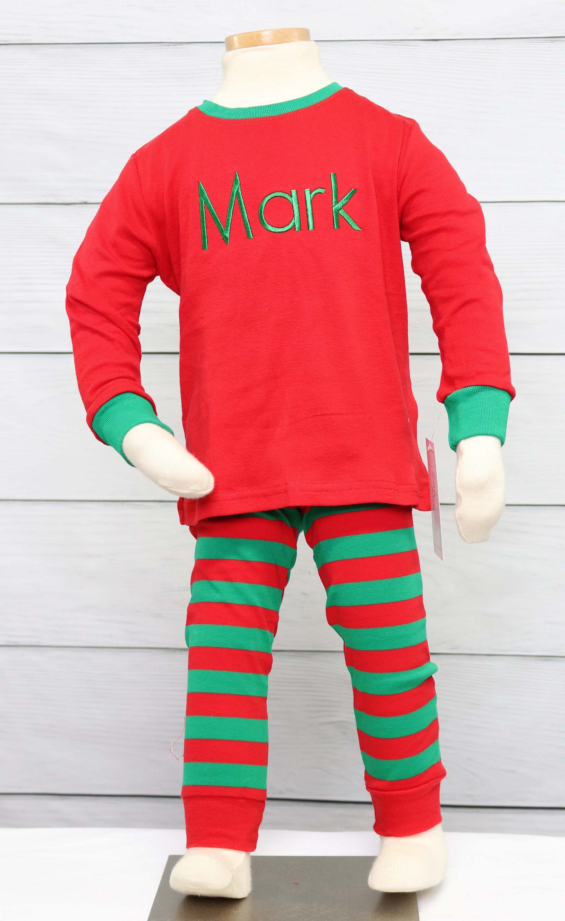 Weihnachts Pyjamas Für Kinder, Personalisierter Pyjamas, Familien Pyjamas, Baby 292622 von ZuliKids