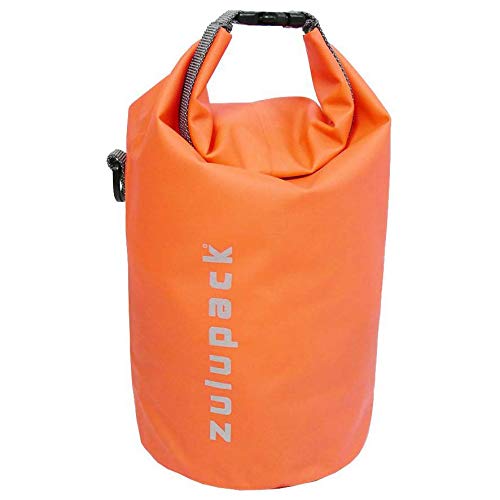 Zulupack Unisex Tube 3L Wasserdichtes Rohr 3 Liter Tasche, Neon Orange von Zulupack