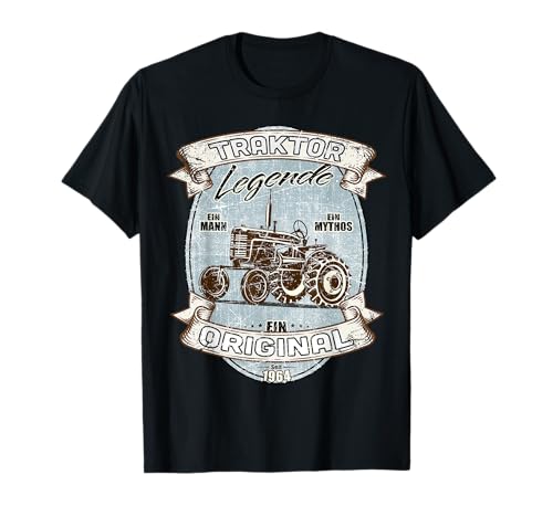 60. Geburtstag Herren 60 Jahre 1964 Traktor Legenden T-Shirt 60. Geburtstag Herren 60 Jahre 1964 Traktor Legenden T-Shirt von Zum Geburtstag alles Gute