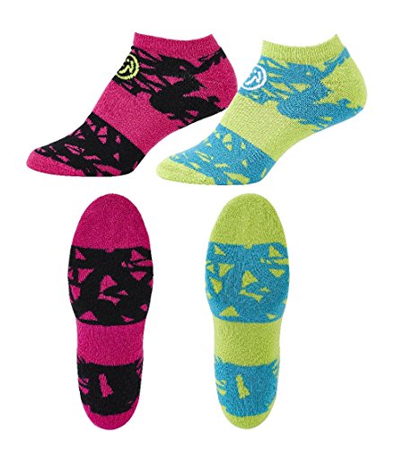 Zumba Socken 2er Set in kräftigen Farben,Sneaker, Socks für Fitness, Compression Socks, Outfit von Zumba Fitness