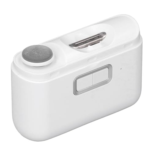 Elektrischer Nagelknipser, Automatischer 2-in-1-Nagelknipser mit Nagelfeile und Clip-Aufbewahrungsbox, Ein-Tasten-Bedienung, Sicherheits-Fingernagelschneider für Babys und von Zunate