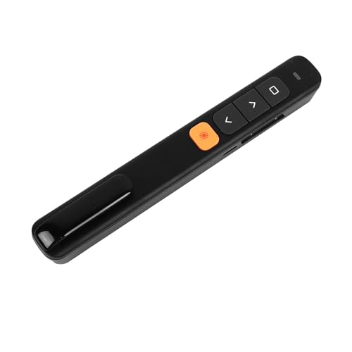 Präsentations Click Zeiger, USB Empfänger Präsentations Clicker für PowerPoint Präsentationen mit Rotem Licht, Unterstützung Zum Auf- und Abblättern der Seite, Lautstärke Erhöhen Präsentations Click Zeiger, USB Empfänger Präsentations Clicker für PowerPoint Präsentationen mit Rotem Licht, Unterstützung Zum Auf- und Abblättern der Seite, Lautstärke Erhöhen von Zunate