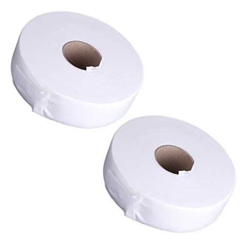 Zunedhys 2X 100 Yards Enthaarungsmittel Papier Haarentfernung Nonwoven Wachs Streifen Papier Waxing Rollen() von Zunedhys