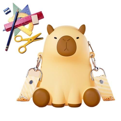 Süße Tierschlingbeutel - Handtaschen Geldbörse, Capybara Silicon Schulter Handtasche Geldbeutel für Kinder Erwachsene und Jugendliche Mädchen von Zunetsutock
