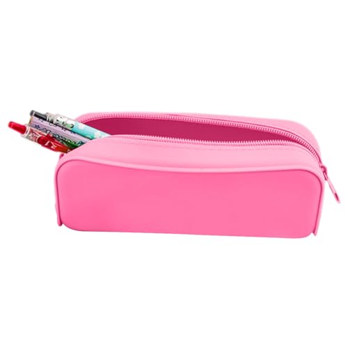 ZUNTSUTOCK Versorgung Pink Peneth Sinctor Signing Silikon Silikon Silikon Bleistift Storage Bag | Multifunktionale Silikon Kosmetiktasche für, b, se beskrivning, Unisex ZUNTSUTOCK Versorgung Pink Peneth Sinctor Signing Silikon Silikon Silikon Bleistift Storage Bag | Multifunktionale Silikon Kosmetiktasche für, b, se beskrivning, Unisex von Zunetsutock