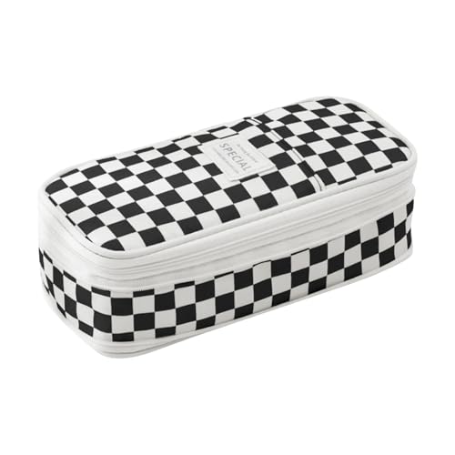 ZunetsUtock Pencil Case Tasche - Doppel Reißverschluss Organizer Storage Bag | Ästhetische Stationen für College Kindermädchen, Zeichnung von Kunsthandwerk liefern tragbare Bleistiftbox glatt von Zunetsutock