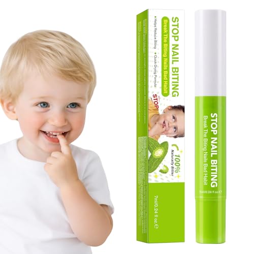 Zunetsutock Anti-Biss-Nagellack – natürliche Bitterkeit, transparenter Stift, 7 ml | Vorbeugung von Gewohnheiten, Nagetieren mit einfacher Anwendung, für Erwachsene, Männer und Frauen, SAN-Pflege von Zunetsutock