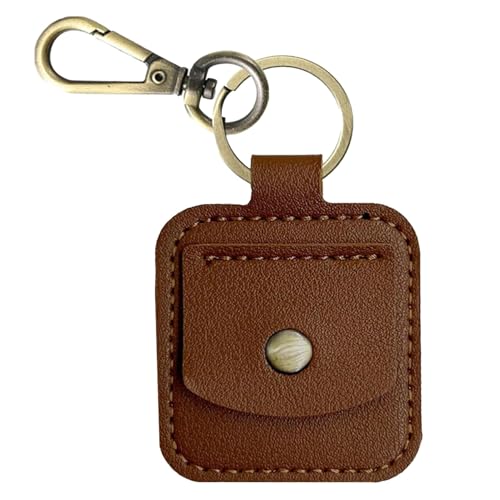 Zunetsutock Leder Schmuck Fall - Geldbörse Tasche, Halskette Tasche Reisen | Schmuck-Reise Halskette Keeper | Outdoor handgemachte Cash-Taschen Schlüsselanhänger für Männer, Erwachsene, alle Agess von Zunetsutock