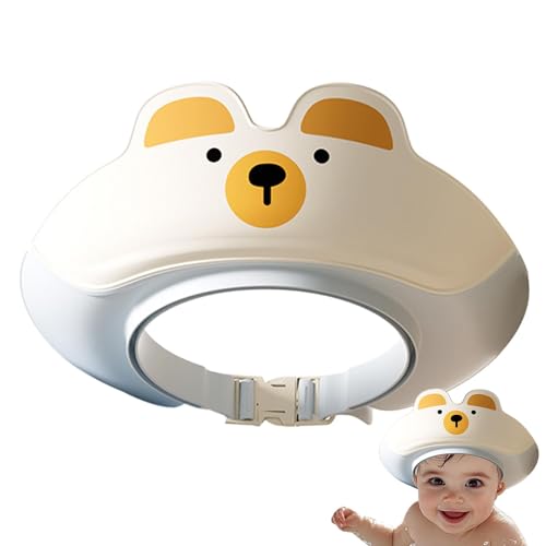 Zunetsutock Niedlicher wasserdichter Duschhut – Dusch-Kindervisier | Badezimmer-Kinder-Sicherheitsprodukte, verstellbare faltbare Haarwaschkappen für Mädchen und von Zunetsutock