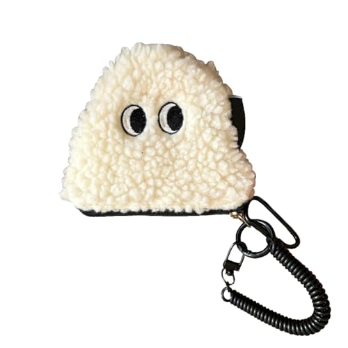 Zunetsutock Plüsch-Münzbörse – weiches Material, tragbare Tasche | Figur mit sicherer Reißverschlussöffnung, Geldbörse für Mädchen Frauen Reise Schule Cartoon von Zunetsutock