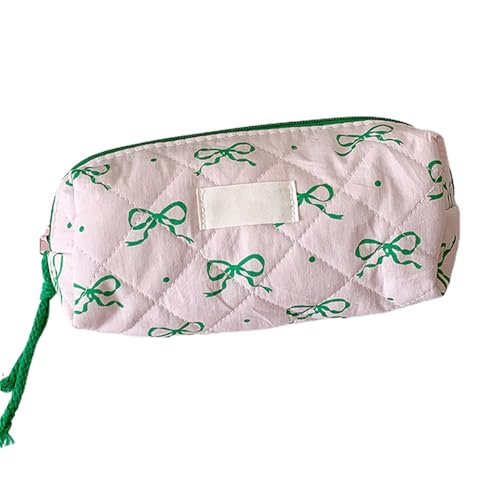 Zunetsutock Süße Bogenstifttasche | Reißverschluss mit großer Kapazitätsbeutel | Tragbarer Stiftkoffer, Leichtgewichts -Schreibwarenbehälter für Marker, Lineal, Radiergummi von Zunetsutock