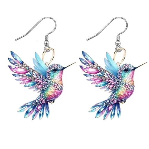 Zuntsutock Anhänger Ohrringe - Colibri Ohrringe, Vogel Ohrringe Vögel | Lustige und niedliche Kolibris hängen 2d Acryl früher, se beskrivning, Acryl und Metall Zuntsutock Anhänger Ohrringe - Colibri Ohrringe, Vogel Ohrringe Vögel | Lustige und niedliche Kolibris hängen 2d Acryl früher, se beskrivning, Acryl und Metall von Zunetsutock