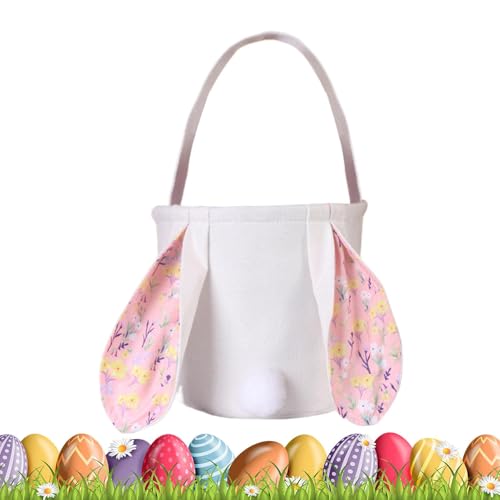 Zuntsutock Easter Kaninchen wiederverwendbare Taschen mit Griff - Ostern Taschen mit Griffen, Osterkorb Korb | Kaninchen Süßigkeiten Korb, Frühlingsjagdbehälter Zuntsutock Easter Kaninchen wiederverwendbare Taschen mit Griff - Ostern Taschen mit Griffen, Osterkorb Korb | Kaninchen Süßigkeiten Korb, Frühlingsjagdbehälter von Zunetsutock