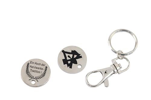 Zunftbedarfde Maurer Schlüsselanhänger Chip von Zunftbedarfde