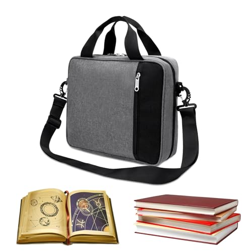 Bible Case Bibeltasche mit Schultergurt | Bibelabdeckung, Transporttasche mit Reißverschlusstasche, Schutztasche für Bibelbücher, praktisch für die Kirche und leicht zu transportieren von Zunishaone