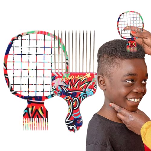 Haare Twist Comb Set mit Lockenschwammpinsel für natürliches Haar | Twist Wave Curl Pinsel für Männer und Frauen, Friseur-Twist-Tool für professionelles und persönliches Curl-Friseurstyling von Zunishaone