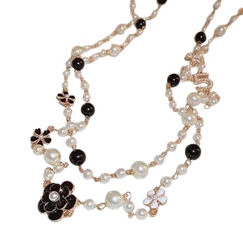 Lange Perlenkette für Damen – Lange Kette im Modeschmuck mit Kunstperlen | Elegante und mehrschichtige Halskette für Damen, perfekt als Accessoire für Pullover, Kleider und elegante Outfits Lange Perlenkette für Damen – Lange Kette im Modeschmuck mit Kunstperlen | Elegante und mehrschichtige Halskette für Damen, perfekt als Accessoire für Pullover, Kleider und elegante Outfits von Zunishaone
