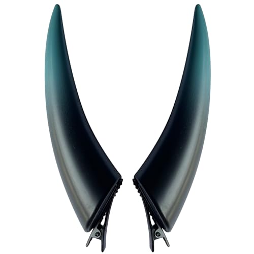 Teufelsgördel-Haarclips – Gothic Vampire Headpiece, elegante Dämonenhornen | Leichtes ABS-Design mit leuchtenden Farben, sicherer Halt für Cosplay-Events, H-Nächte von Zunishaone
