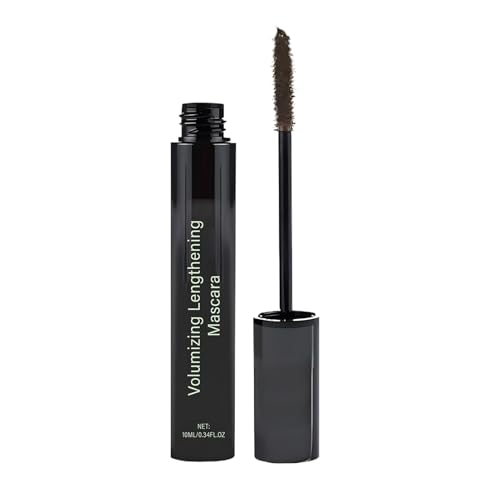 Volumen Mascara – Wasserfeste Formel, Lockeneffekt Finish | Verlängernde Wimperntusche mit langem Halt, Schmierresistent für natürlichen Look im Alltag, ideal für Frauen und Mädchen von Zunishaone