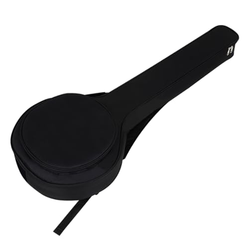 Zunishaone 5 String Banjo -Tasche - Tragbares Musikinstrumentenfall, Schutzabdeckung | Leichter gepolsterter Organizer, sichere Lagerausrüstung, langlebiges Zubehör für Darsteller und Musiker von Zunishaone