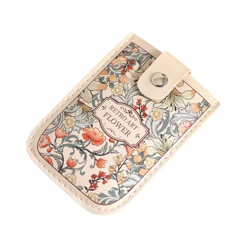 Zunishaone Abnehmbarer Kartenhalter mit mehreren Steckplätzen im Boho-Stil | Kartenhalter mit RFID-Blockierung, kompakter Kartenhalter für Damen und Herren, elegantes Design, A, Fare riferimento alla von Zunishaone