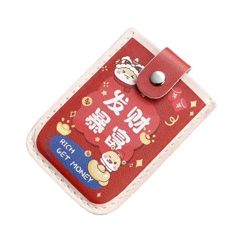 Zunishaone Abnehmbares Kartenetui mit mehreren Steckplätzen im Boho-Stil | Kreditkartenetui mit -blockierendem Klein, kompaktes Kartenetui für Männer und Frauen, elegantes Design, B, Consulte la von Zunishaone