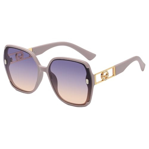 Zunishaone Sonnenbrille Frauen Trendy Style - Retro Polarisierter Metallrahmen, UV400 -Objektivgläser | Leichtes Mode Eyewear Accessoire, Stilvolle Farbtöne Für Tägliche Sport Im Freien Im Freien Im Zunishaone Sonnenbrille Frauen Trendy Style - Retro Polarisierter Metallrahmen, UV400 -Objektivgläser | Leichtes Mode Eyewear Accessoire, Stilvolle Farbtöne Für Tägliche Sport Im Freien Im Freien Im von Zunishaone