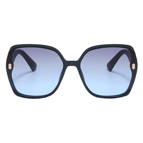 Zunishaone Sonnenbrille Frauen Trendy Style - Retro Polarisierter Metallrahmen, UV400 -Objektivgläser | Leichtes Mode Eyewear Accessoire, Stilvolle Farbtöne Für Tägliche Sport Im Freien Im Freien Im von Zunishaone