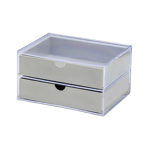 2Layer Storage Box Für Nägel Stiftbürsten Container Case Maniküre Tools Storage Box Politur Organisatoren Doppelschichtnagelbürstenbehälter Hülle von Zuoeay