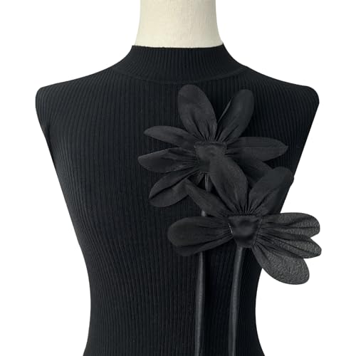 2pcs Stoff Flower Brosche Stifte Spitze Corsage Revers Pin Für Handgefertigtes Schmuck Hochzeitsfeier Accessoires Mode Accessoire von Zuoeay