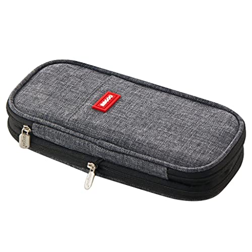 Canvas Bleistift Für Gehäuse Haltbar 2 Stufen Großer Kapazität Stationery Speicherorganisator Erweiterbarer Marker Beutel Schreibtisch Organisieren Sie Schreibwarenbeutel Und Bleistiftkoffer Großer von Zuoeay