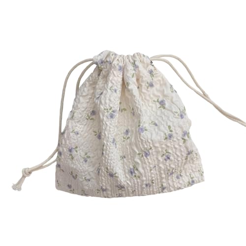 Cartoon Draw String Bag Lagerbeutel Kompaktes Kosmetikbeutel Make Up Organisiert Für Pinsel Travel Essentielles Leichter Kordelzug Beutel von Zuoeay