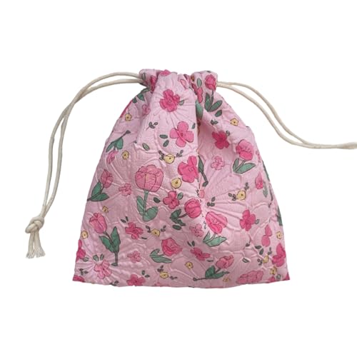 Cartoon Draw String Bag Lagerbeutel Kompaktes Kosmetikbeutel Make Up Organisiert Für Pinsel Travel Essentielles Leichter Kordelzug Beutel von Zuoeay