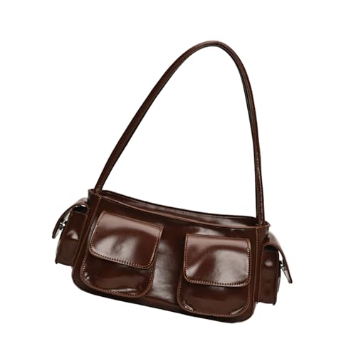 Damen Winter Umhängetasche Pendeln Pu Leder Achselstil Koreanische Styles Achselhöhle Mehrfach Taschen Handtaschen Koreanische Stile Schulter Für Frauen Multi Pockets Achselhilfe Und Geldbeutel von Zuoeay