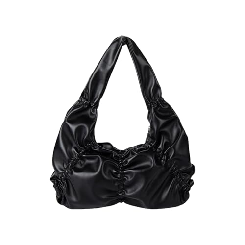 Einzigartige Falten Umhängetasche PU Leder Unvervielerhungspunkte Satchel Top Handtaschen Für Und Winter Mode Handtasche Mode Frauenhandtasche von Zuoeay