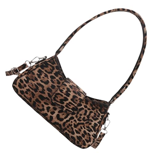 Elegante Leoparden Printzucht PU Leder Umhängetasche Frauen Fashion Crossbody Unterarm Taschen Zum Einkaufen Oder Party Mode Geldbeutel von Zuoeay