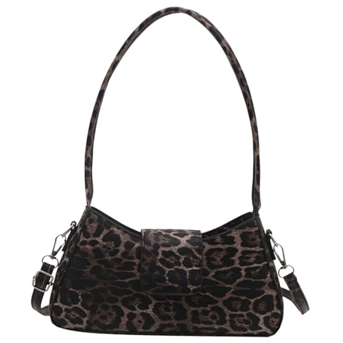 Elegante Leoparden Printzucht PU Leder Umhängetasche Frauen Fashion Crossbody Unterarm Taschen Zum Einkaufen Oder Party Mode Geldbeutel von Zuoeay