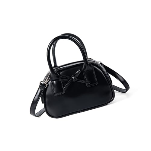 Elegante PU Leder Umhängetasche Mit Bögen Detaillierter Satchel Handtasche Crossbody Geldbörse Für Ästhetische Modeliebhaber Trendige Frauentasche von Zuoeay