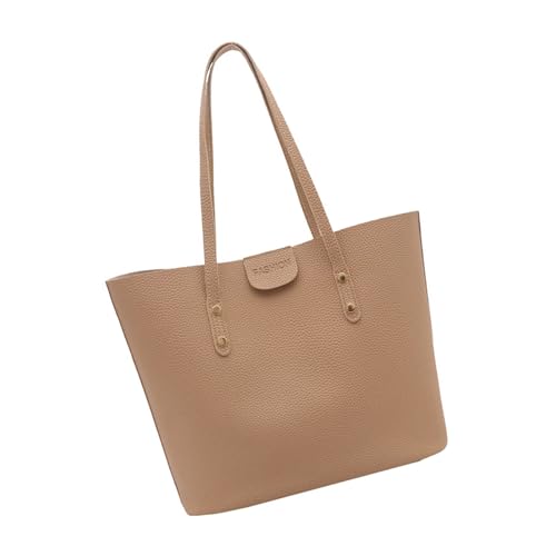 Frauen Einkaufstasche Mode Handtasche Alleinfängende Arbeit Große Kapazität Pendeln Laptop PU Leder Schulter Frauen Handtasche Mode Pendeln Pu Leder Schulter Top von Zuoeay