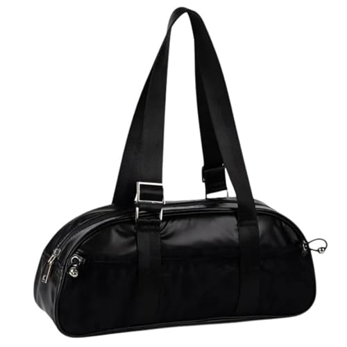 Frauen Koreanische Stile Stilvolle Pendler Umhängetasche Weiche Textur PU Leder Achselhänder Handtasche Mit Geräumiger Aufbewahrung Weiche Textur PU Handtasche von Zuoeay