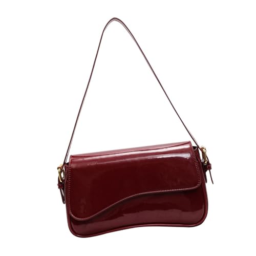 Frauen Mode Umhängetasche PU Leder Achselhilfe Handtasche Und Geldbeutel Winter Crossbody Arbeit Für Tägliche Frauen Winter Schulter PU Leder Crossbody Trendy Achsel von Zuoeay