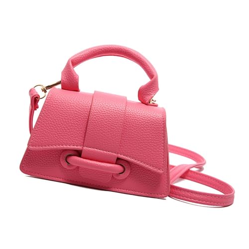 Frauen Solid Color Umhängetasche Top Casual Crossbody PU Leder Handtasche Modemessen Messener Feste Farben Schulter Für Frauen Leder Handtasche Korean Styles Crossbody von Zuoeay