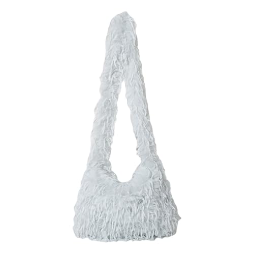 Frauen Umhängetasche Koreanische Stile Taten Plüsch Messenger Hand Tasche Winter Crossbod von Zuoeay