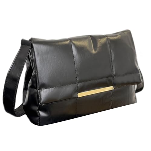 Frauen Umhängetasche Square Große Kapazitätsboten Handtasche Einkauf Von PU Leder Crossbod von Zuoeay