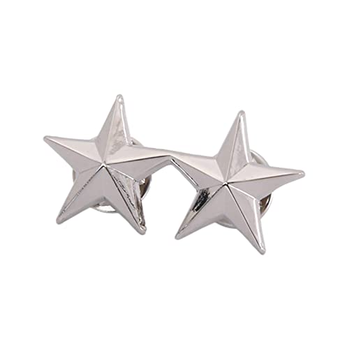 Fünf Punkte Stern Revers Pin Kragen Brosche Badage Frauen Männer Metall Abzeichen Clip Chinesische Rang Badge Angestellte Service Symbol Zeichen von Zuoeay